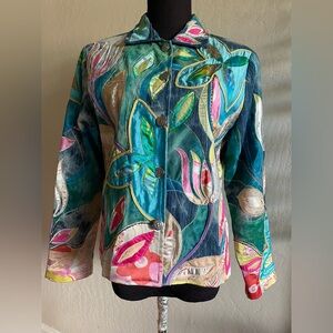 Sandy Starkman wearable art jacket